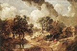 Landscape in Suffolk by Thomas Gainsborough